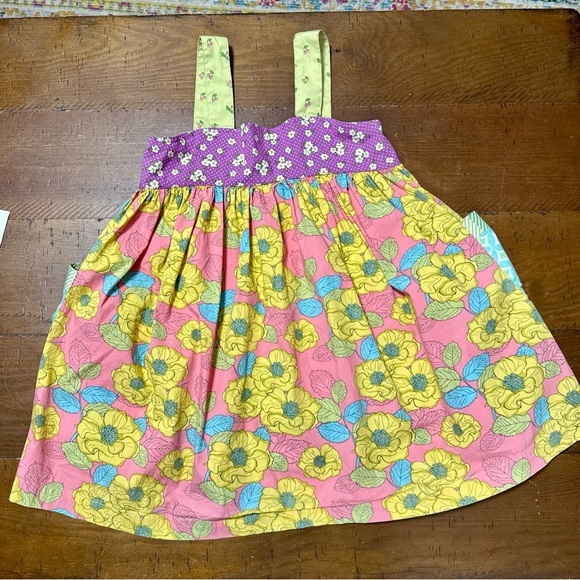 Matilda Jane Butterfly Lulu Floral Little Girl’s Dress sz 6 - Picture 2 of 10